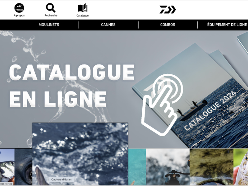 Daiwa dévoile un nouveau site internet offrant une expérience immersive pour les passionnés de pêche sportive